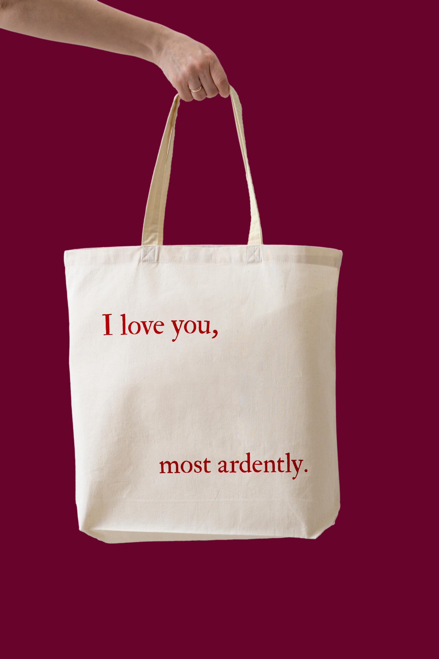 Tote bag - I love you